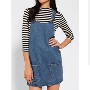 Urban Outfitters Cooperative Denim Overall Dress